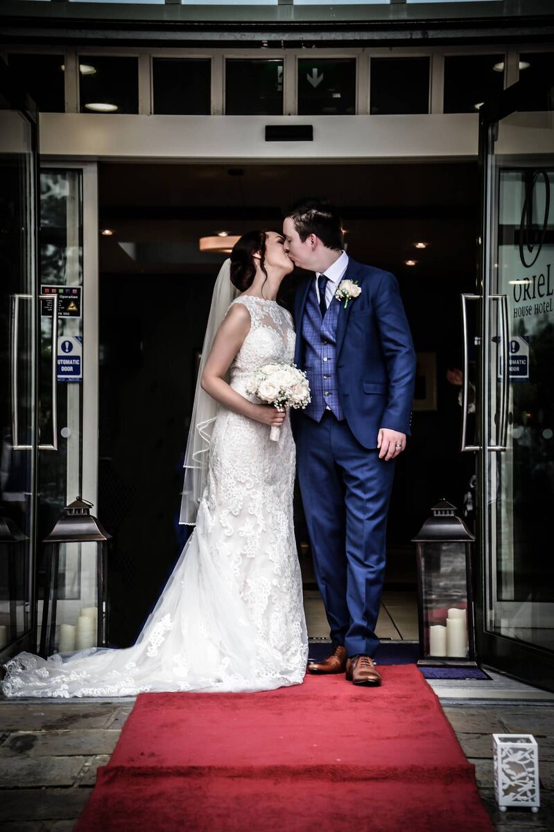 Amy Costello and Jake McAuliffe. Pictures: Bismark Wedding Photography Amy Costello and Jake McAuliffe. Pictures: Bismark Wedding Photography