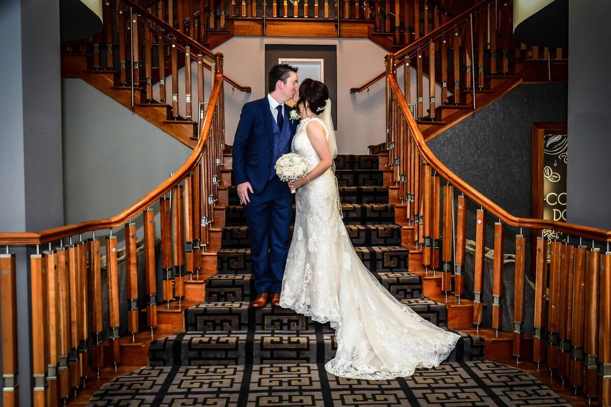 Amy Costello and Jake McAuliffe. Pictures: Bismark Wedding Photography Amy Costello and Jake McAuliffe. Pictures: Bismark Wedding Photography