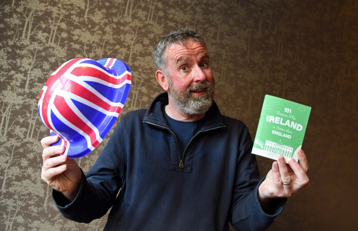 101 Reasons why Ireland is Better than England according to Pat Fitzpatrick, pictured here at the Metropole Hotel, Cork. 101 Reasons why Ireland is Better than England according to Pat Fitzpatrick, pictured here at the Metropole Hotel, Cork.