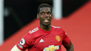 <p>Paul Pogba is set to remain at Old Trafford until at least 2022. Picture: Alex Livesey/PA</p>