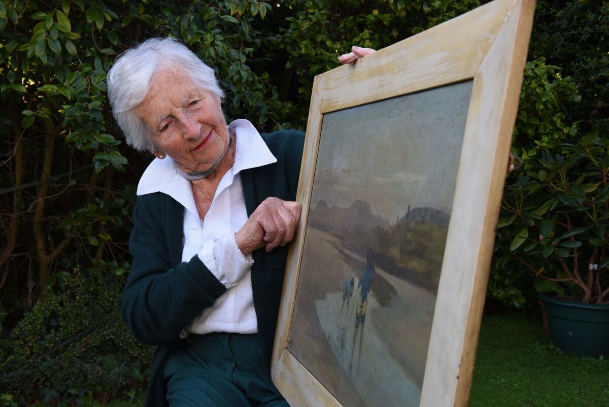 Elizabeth Berney: “We didn’t know there was a war going on except maybe we didn’t have enough butter”. Photo: Moya Nolan