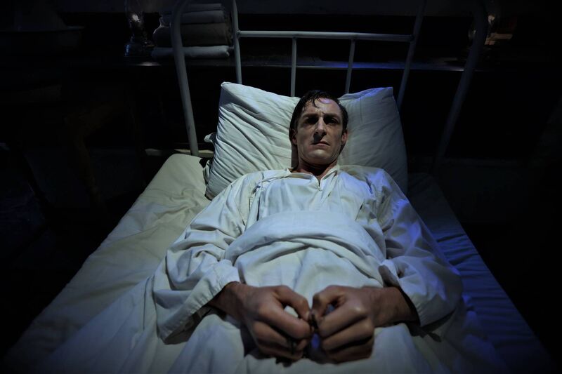 Marcus Lamb as Terence MacSwiney in 74 days: The hunger strike of Terence MacSwiney on RTÉ One on Wednesday, October 21.