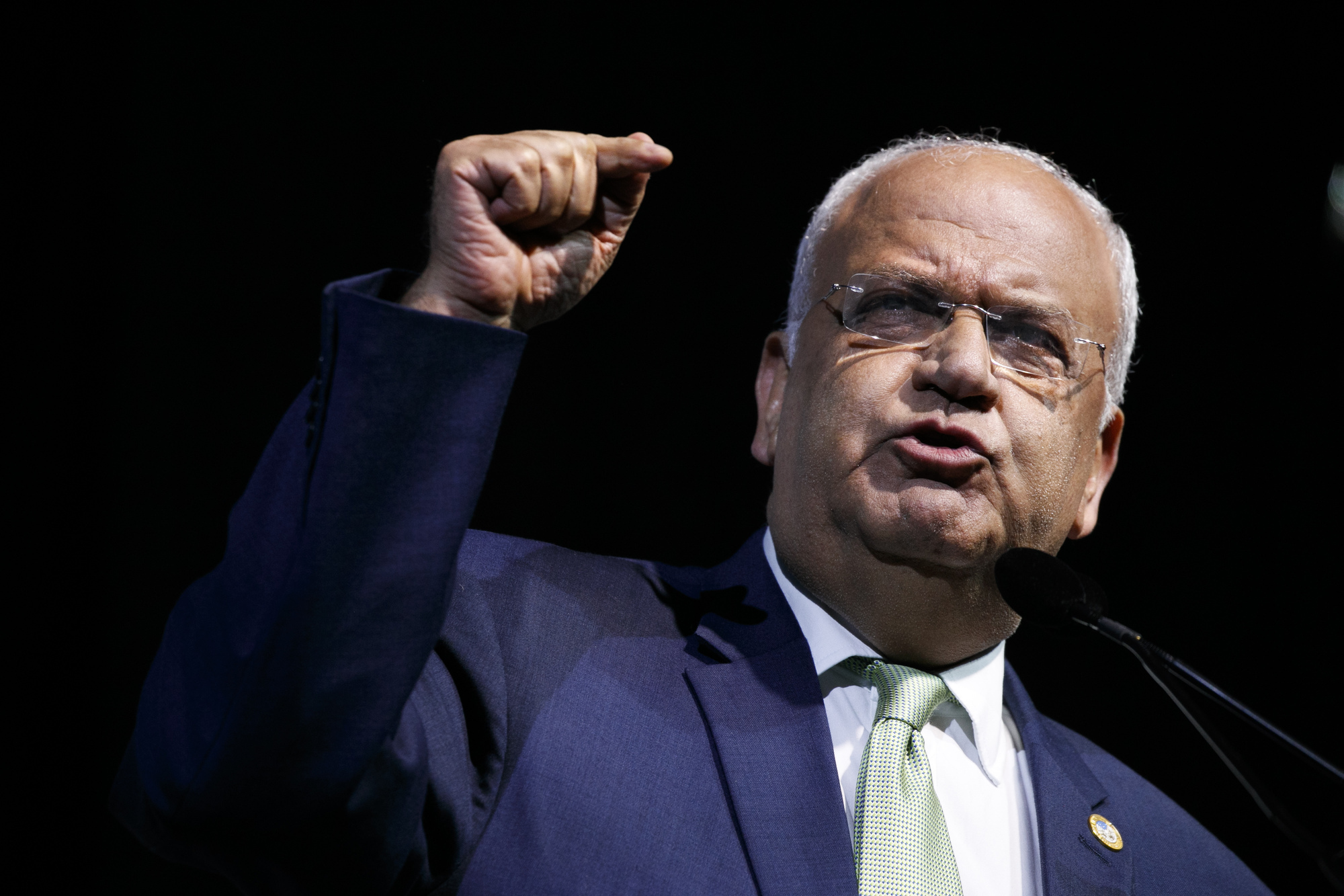 Palestinian official Saeb Erekat ‘in critical condition’