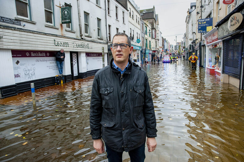  Conor Healy, Chief Executive of Cork Chamber on Oliver Plunkett street, Cork city. Picture: Daragh McSweeney/Provision