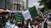Nigeria Police Protest