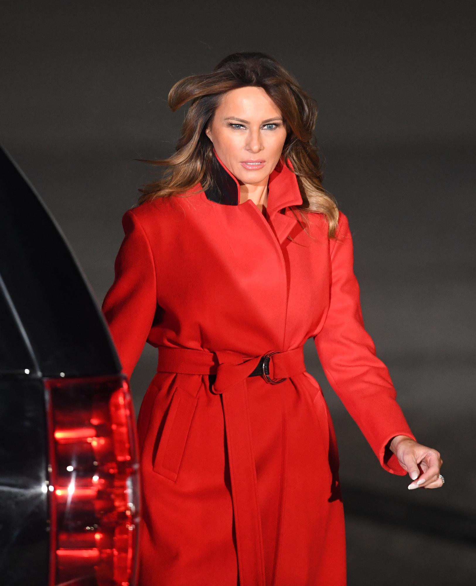 Melania Trump pulls out of campaign rally due to Covid cough