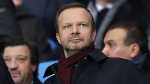 <p>Manchester United chief executive Ed Woodward. Photo: Martin Rickett/PA</p>
