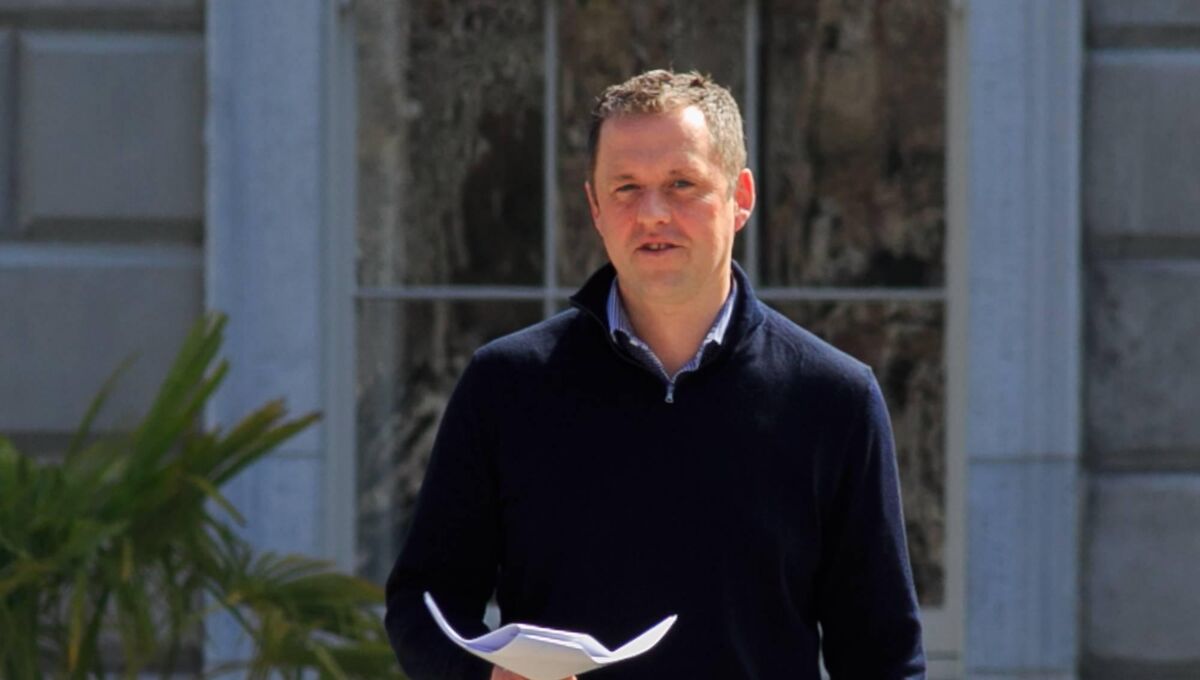 European Affairs Minister Thomas Byrne said he “disagreed” with the Tánaiste’s comments about Dr Holohan and Nphet. Photo:Gareth Chaney/Collins