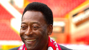 Pele is celebrating his 80th birthday (Rui Vieira/PA)