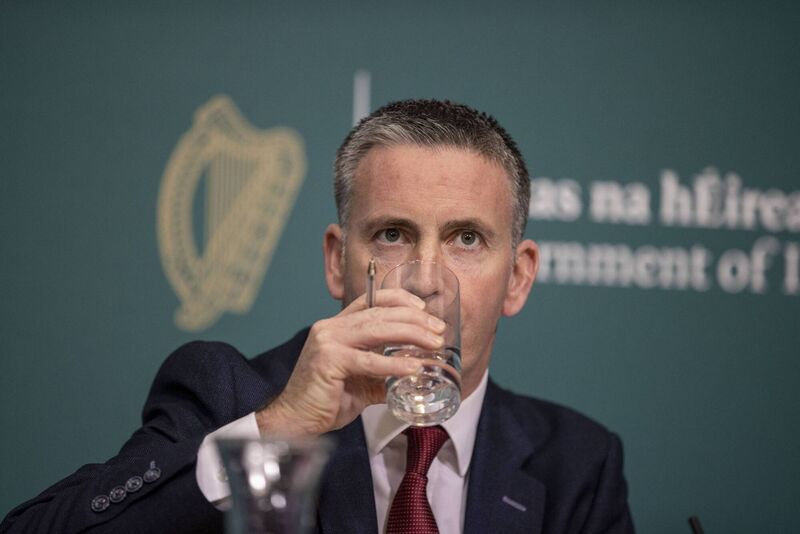 Minister of State for Business, Employment and Retail, Damien English has asked essential retailers to consider their colleagues. Picture: JULIEN BEHAL PHOTOGRAPHY. 