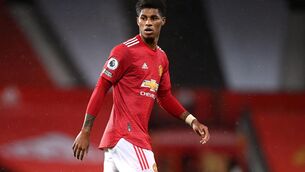 <p>GIVER: Manchester United's Marcus Rashford, who has led a campaign for free school meals in the UK.</p>