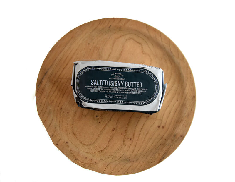 M & S salted Isigny butter M & S salted Isigny butter