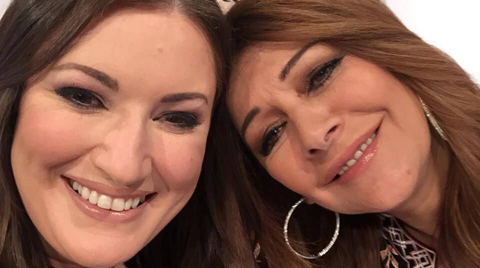 Elaine Crowley and Marina Sirtis, who plays Counsellor Deanna Troi in Star Trek, The Next Generation. Elaine Crowley and Marina Sirtis, who plays Counsellor Deanna Troi in Star Trek, The Next Generation.