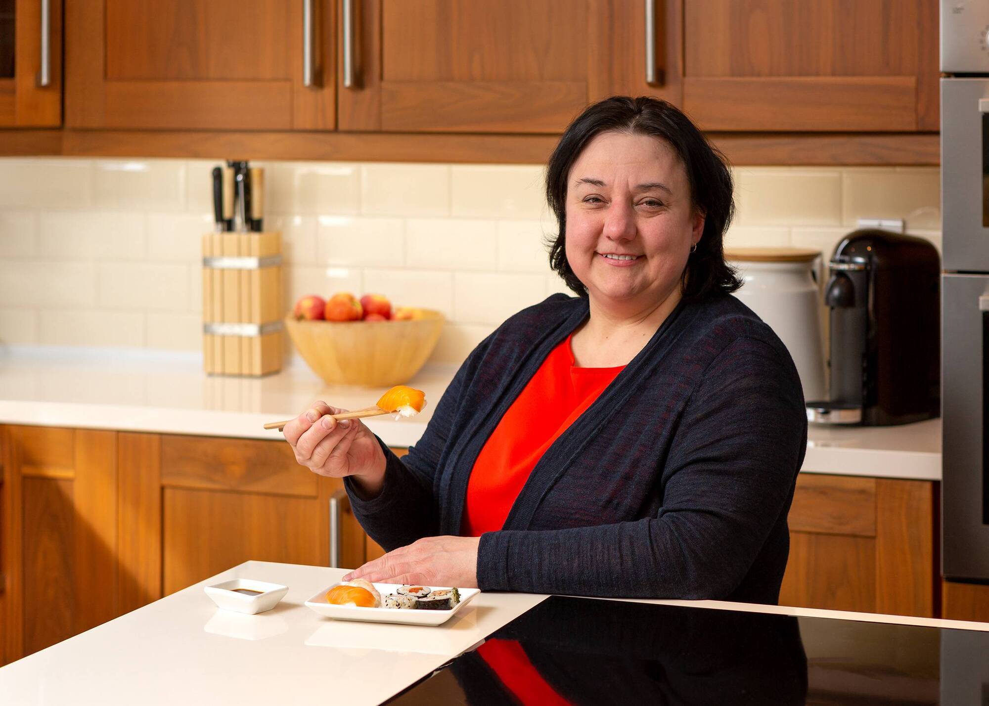Tetyana Zhemerdyey founded Glorious Sushi in 2011