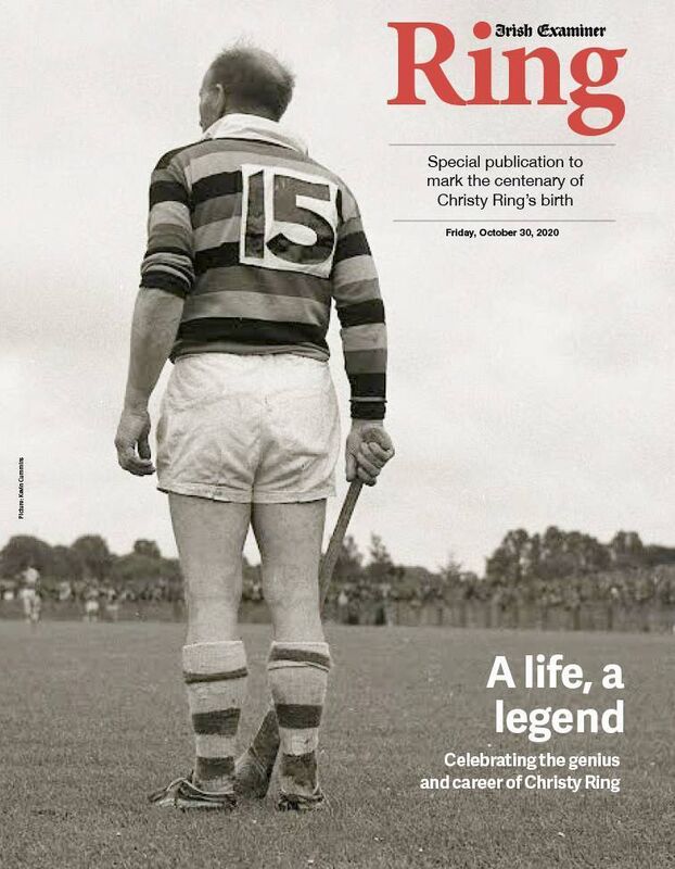 The Irish Examiner will publish a special 20-page bonus section with the newspaper this Friday to celebrate the centenary of the birth of Cork hurling icon Christy Ring