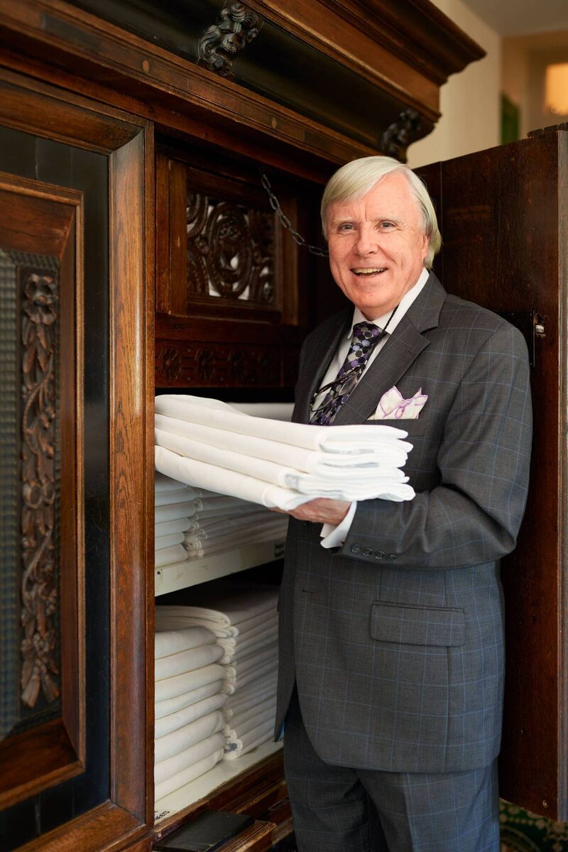 Francis Brennan treats mask washing like any other important household chore. Francis Brennan treats mask washing like any other important household chore.