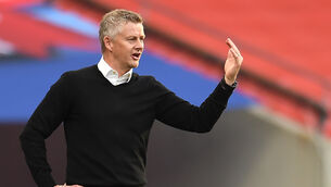 <p>Ole Gunnar Solskjaer is approaching his 100th match in charge (Andy Rain/NMC Pool)</p>