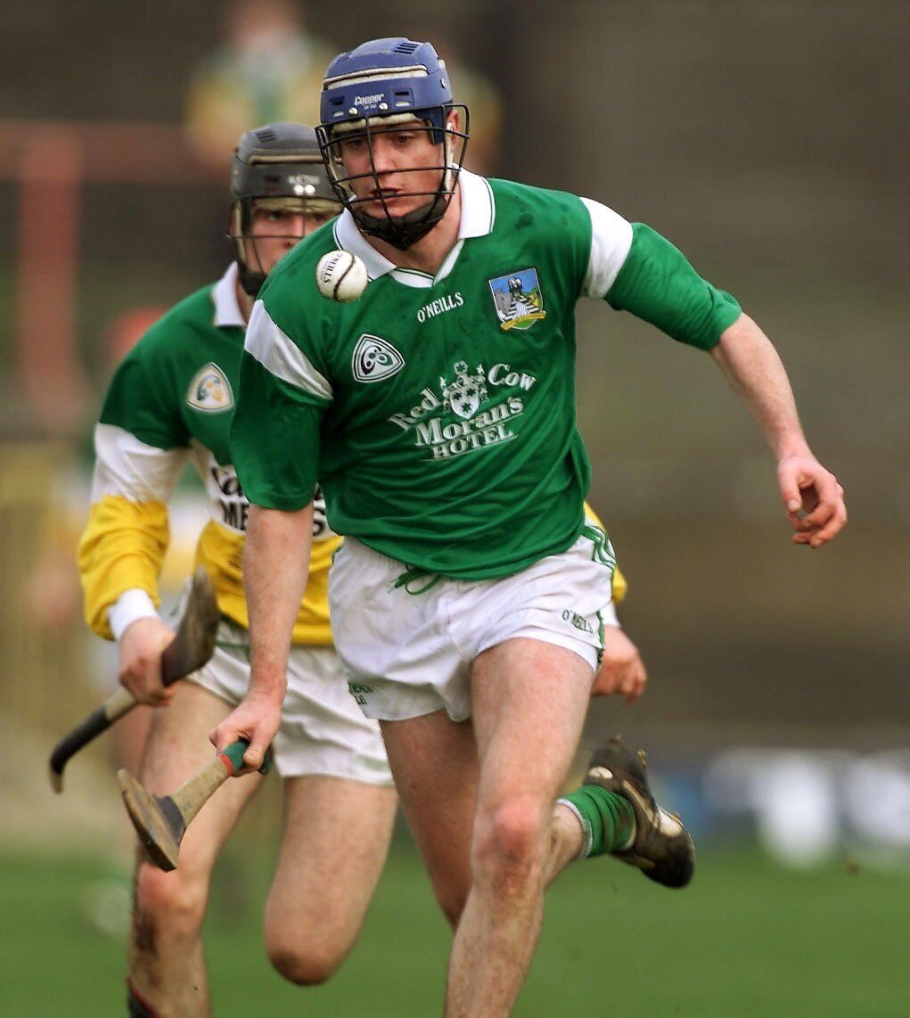 Geary in his playing days with Limerick