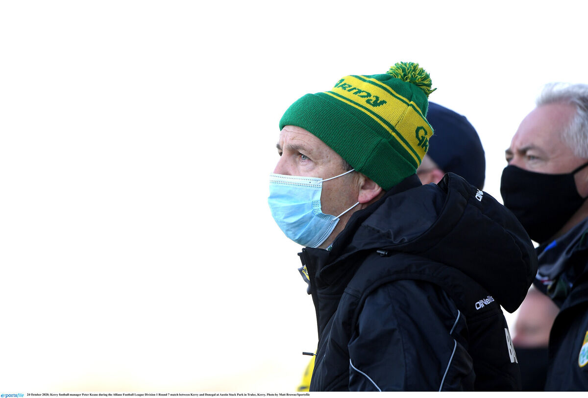 Kerry football manager Peter Keane. Photo by Matt Browne/Sportsfile Kerry football manager Peter Keane. Photo by Matt Browne/Sportsfile