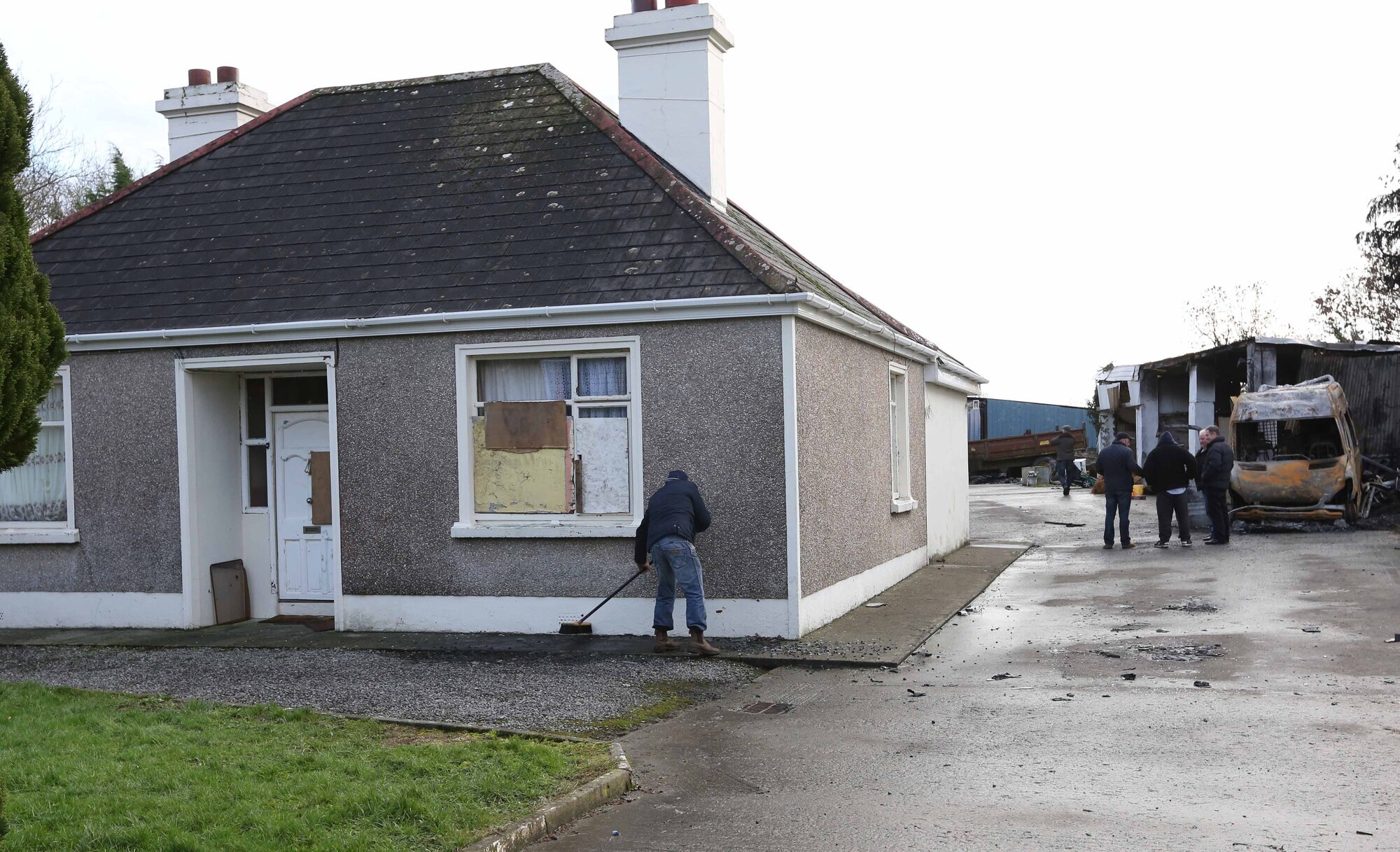 Several persons remain on Roscommon farm, court told
