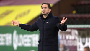 <p>Frank Lampard has called on football’s authorities to streamline the rules across all competitions. Picture: Molly Darlington/PA</p>
