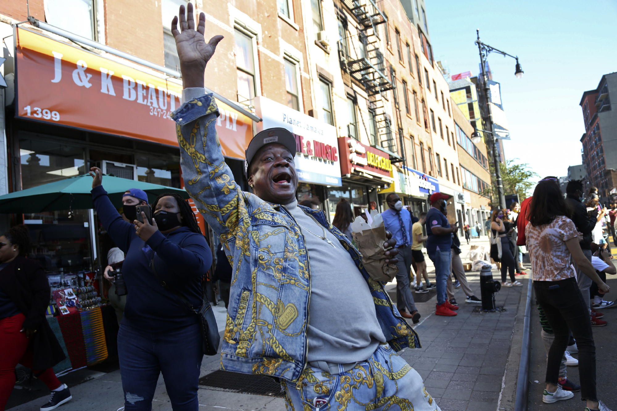 Biden supporters hold impromptu victory celebrations