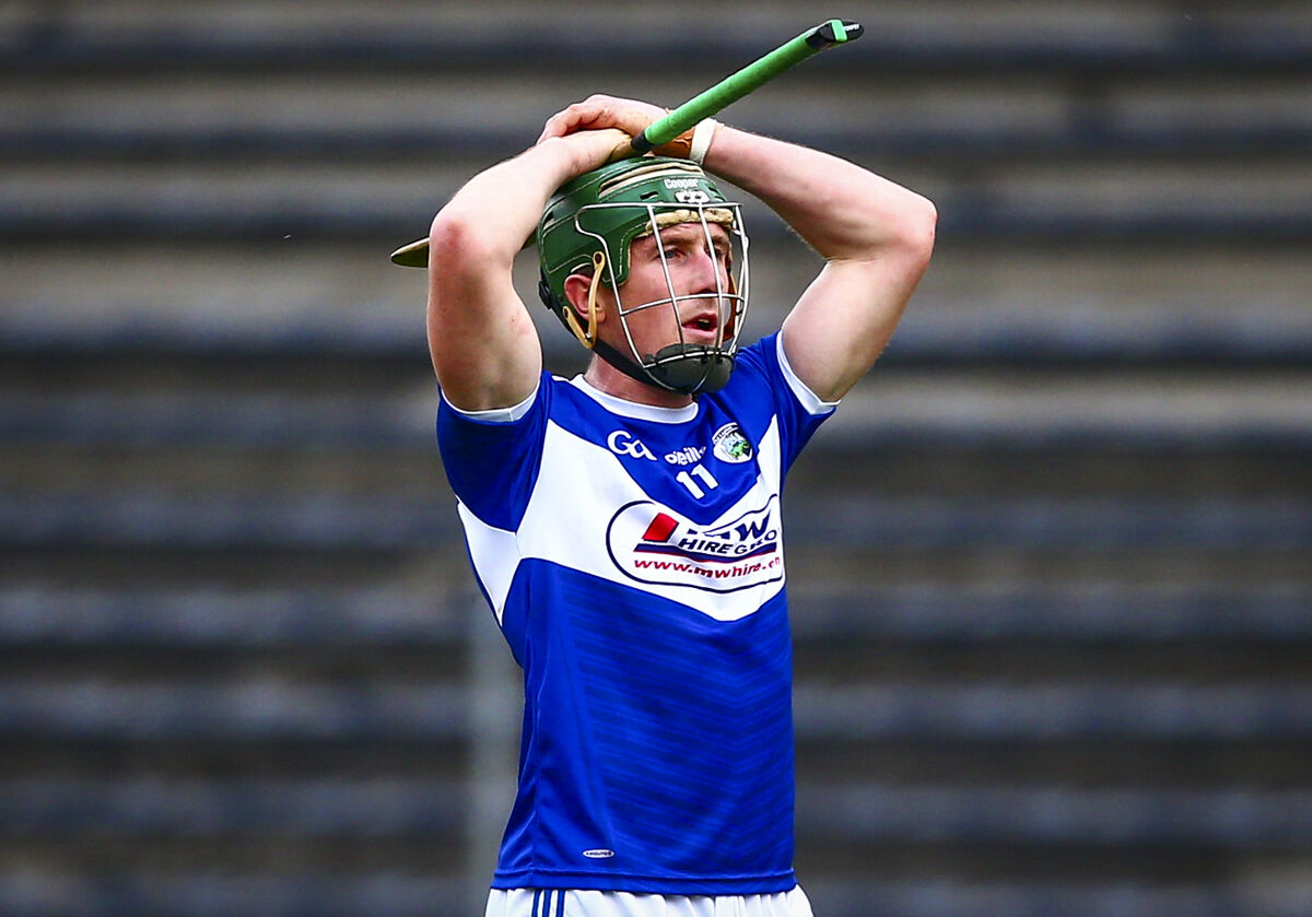 Willie Dunphy of Laois dejected at the end of the game. Picture: INPHO/Ken Sutton