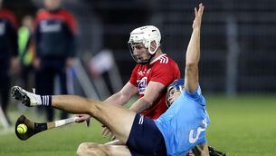 <p>Cork’s Patrick Horgan and Dublin’s Eoghan O’Donnell battle for the ball in their All-Ireland SHC qualifier in Semple Stadium on Saturday night. ‘It was positive for Cork that they didn’t have to rely on Patrick Horgan to shoot the lights out but it was equally as positive to see Seamus Harnedy rekindle the class and guile that was dormant last weekend,’ says Anthony Daly. Picture: Laszlo Geczo/Inpho</p>