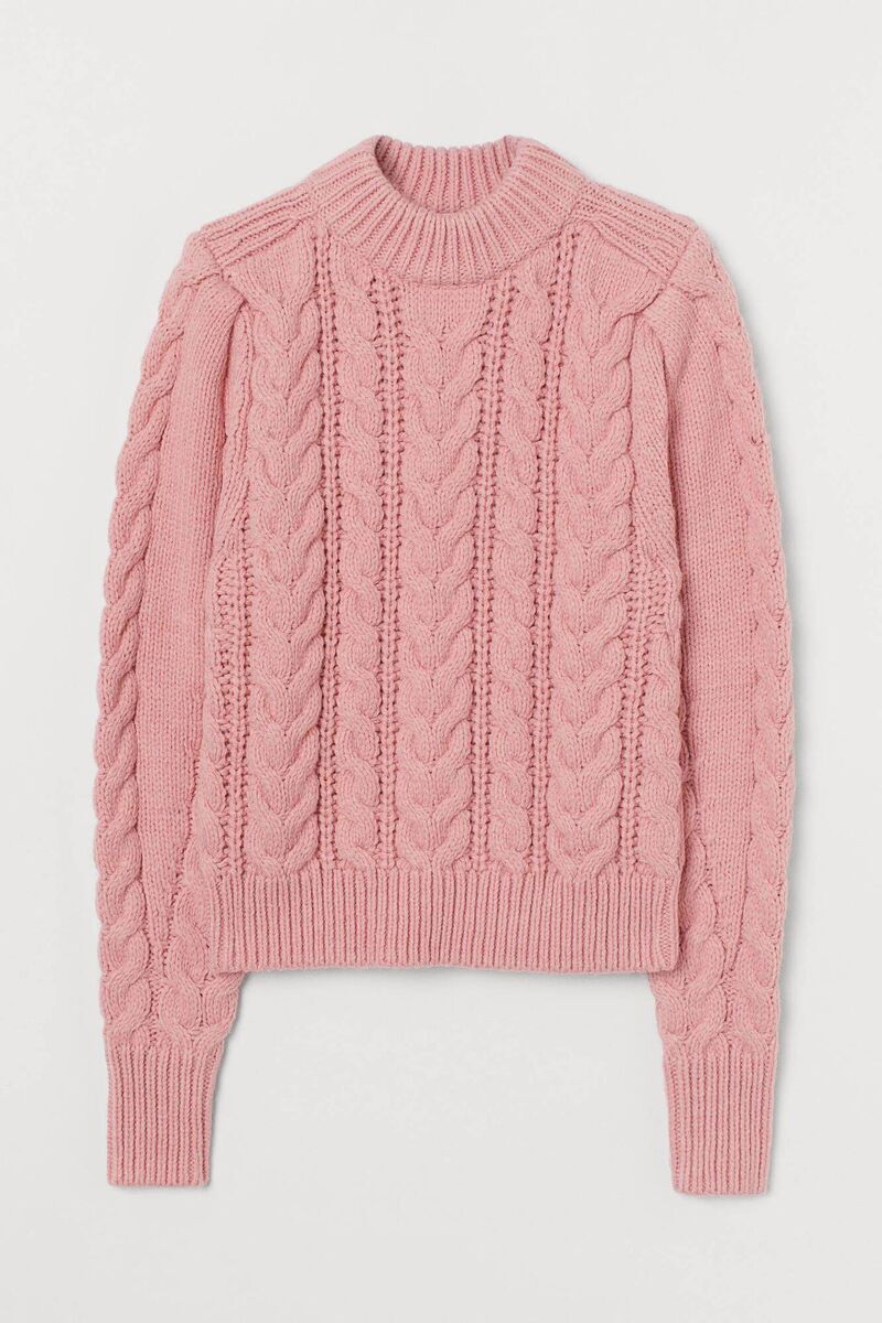 Cable Knit Jumper, €27.99, H&amp;M