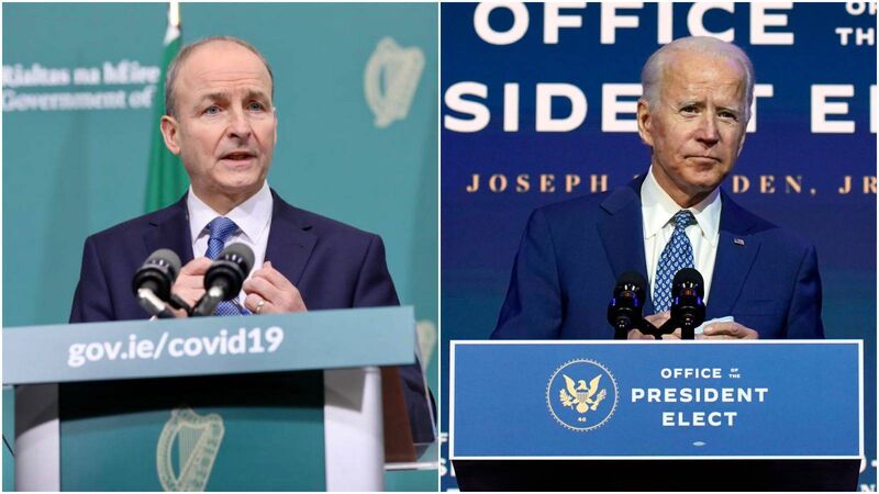 Taoiseach holds first phonecall with US President-elect Joe Biden Taoiseach holds first phonecall with US President-elect Joe Biden