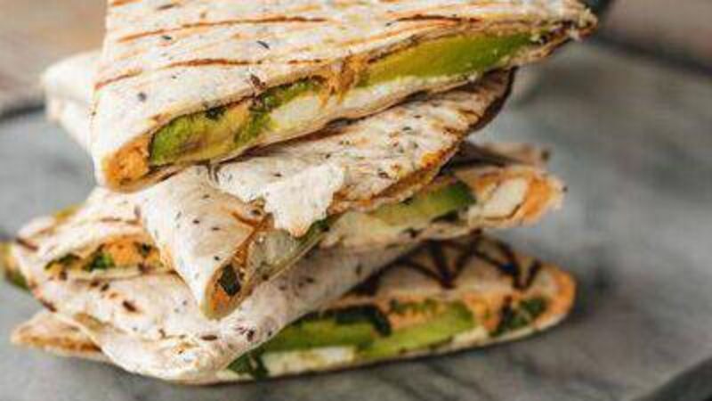 Quick and easy dinner: superfood quesadillas