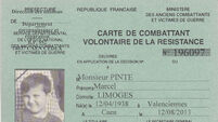 Six-year-old French Resistance agent honoured