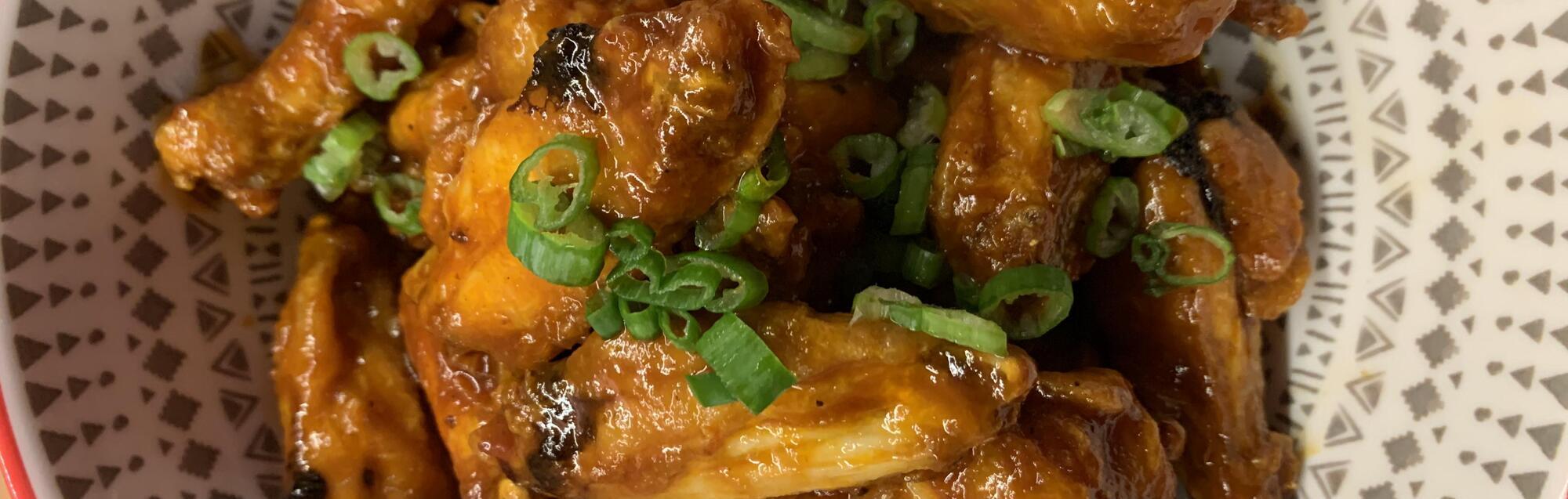 Cooking with Colm: sweet & spicy crispy chicken wings
