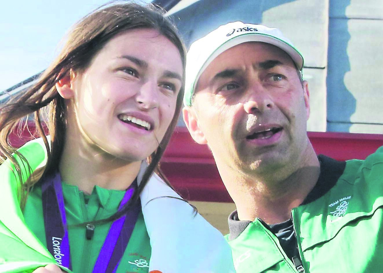 Peter Taylor, pictured with his daughter Katie. Picture: Gareth Chaney Collins