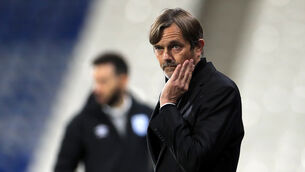 <p>Phillip Cocu has left Derby (Mike Egerton/PA)</p>