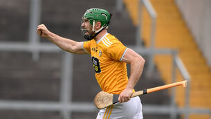 <p>Conor McCann of Antrim. Photo by Matt Browne/Sportsfile</p>