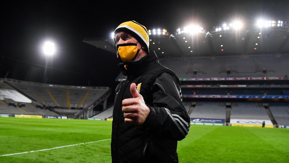 Kilkenny manager Brian Cody celebrates