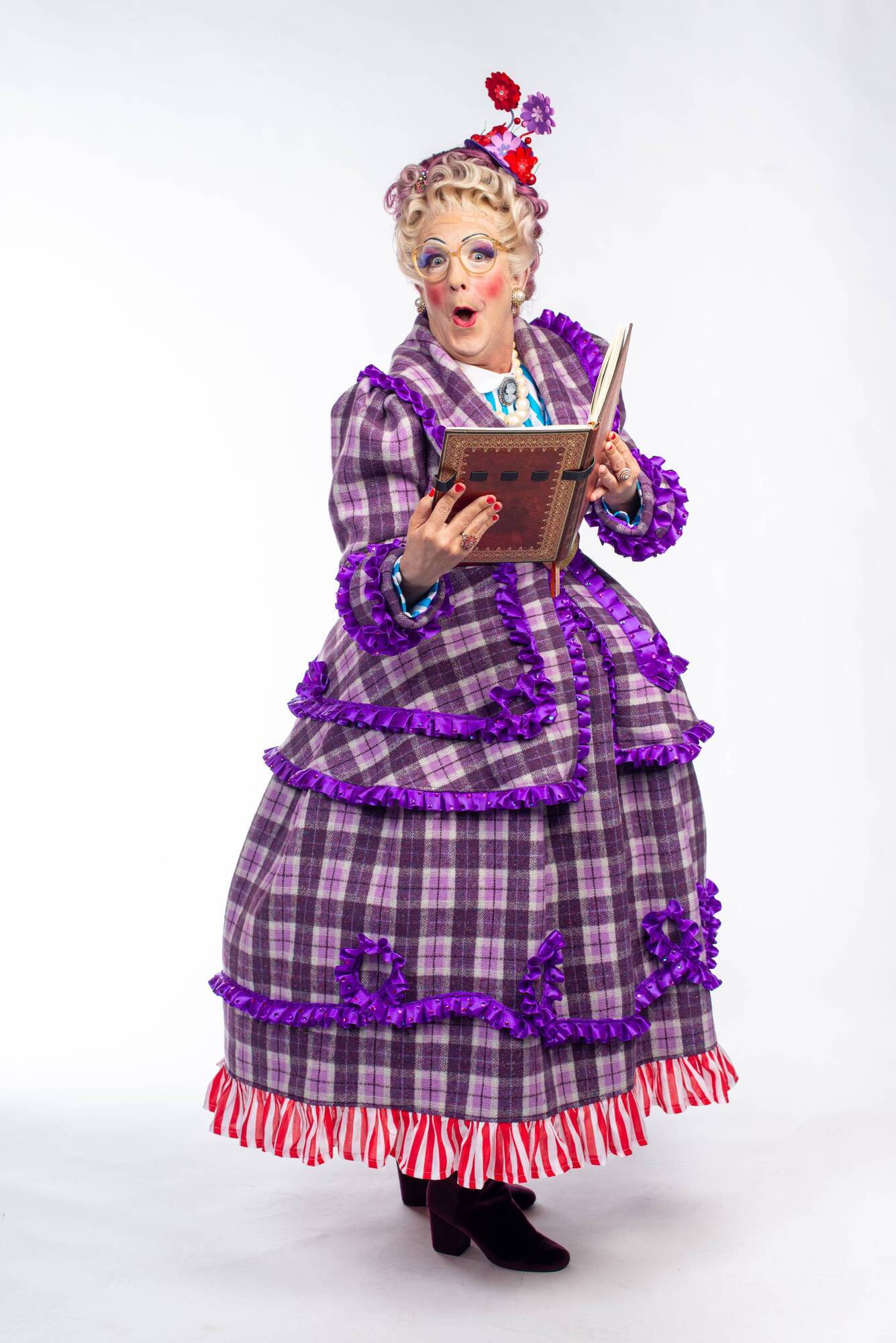 Nannie Nelly will be taking a walk down memory lane and reminiscing on pantos past. Picture: Marcin Lewandowski/soundofphotography.com