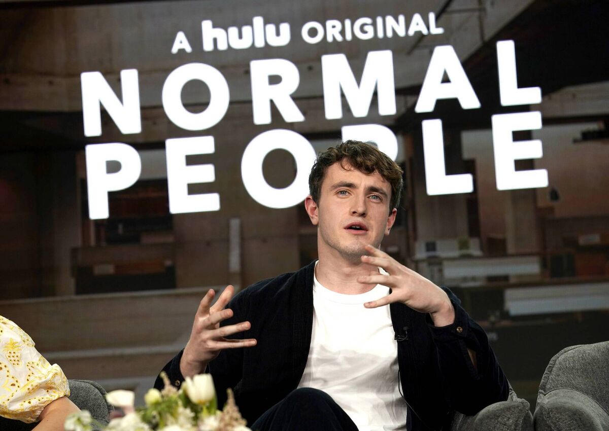 Paul Mescal speaks onstage during the Hulu Panel at Winter TCA 2020. Picture: Erik Voake/Getty Images Paul Mescal speaks onstage during the Hulu Panel at Winter TCA 2020. Picture: Erik Voake/Getty Images