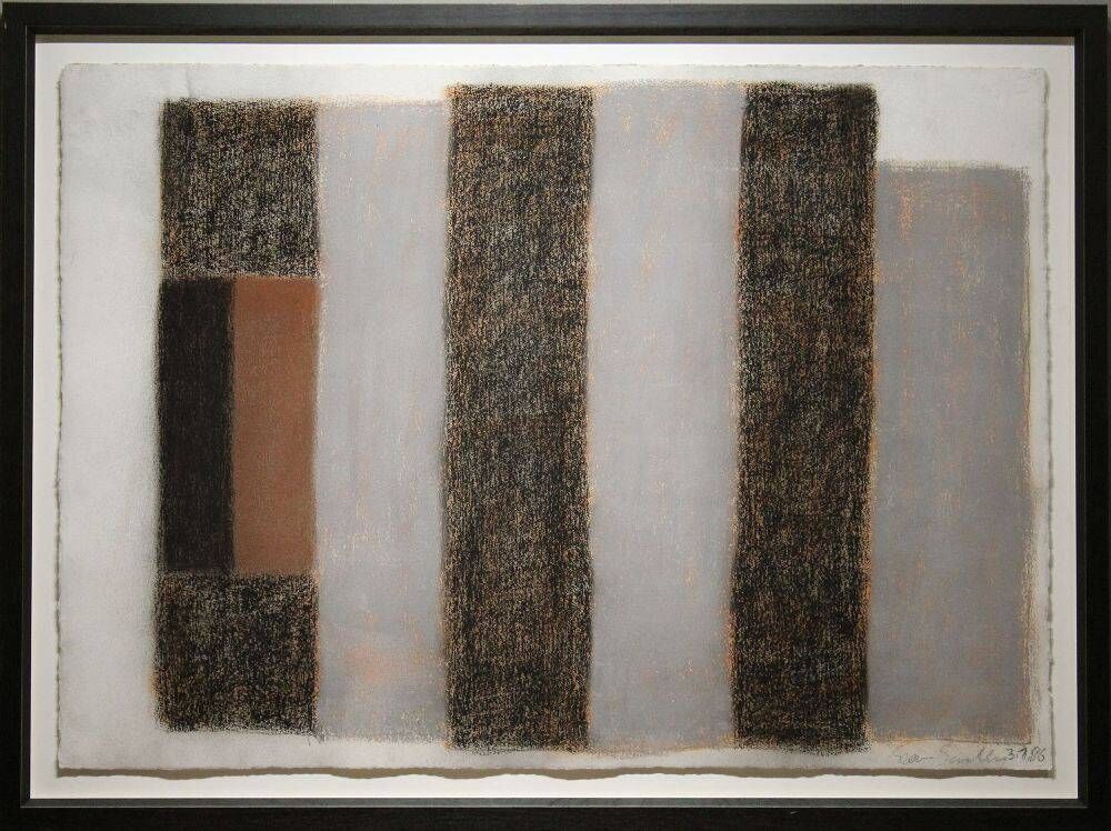 Untitled by Sean Scully comes up at de Veres in December with an estimate of €80,000-€120,000. Untitled by Sean Scully comes up at de Veres in December with an estimate of €80,000-€120,000.
