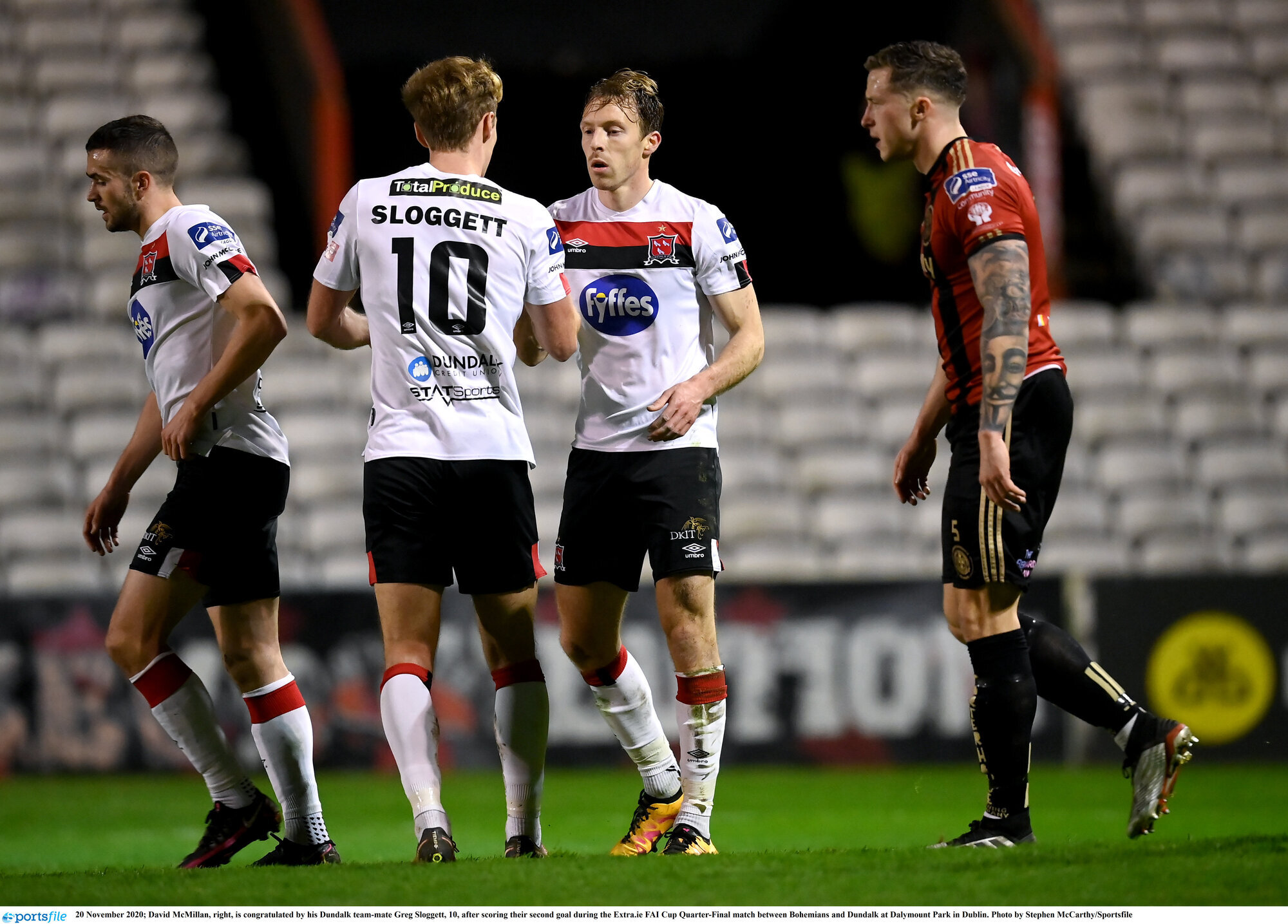 David McMillan delivers on double for Dundalk