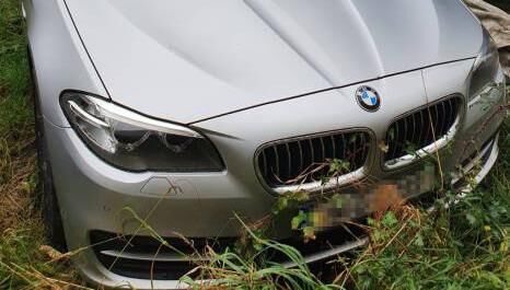 A seized BMW discovered today. Picture: Gardaí