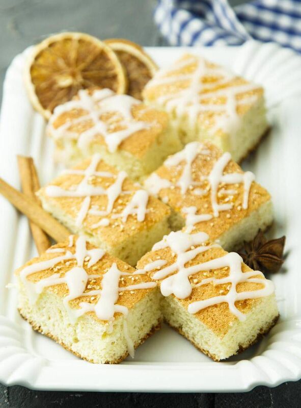 Lemon drizzle squares Lemon drizzle squares