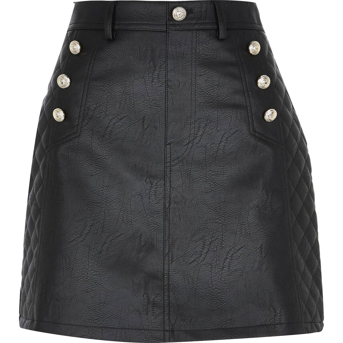 Black Leather Skirt, €40, River Island Black Leather Skirt, €40, River Island