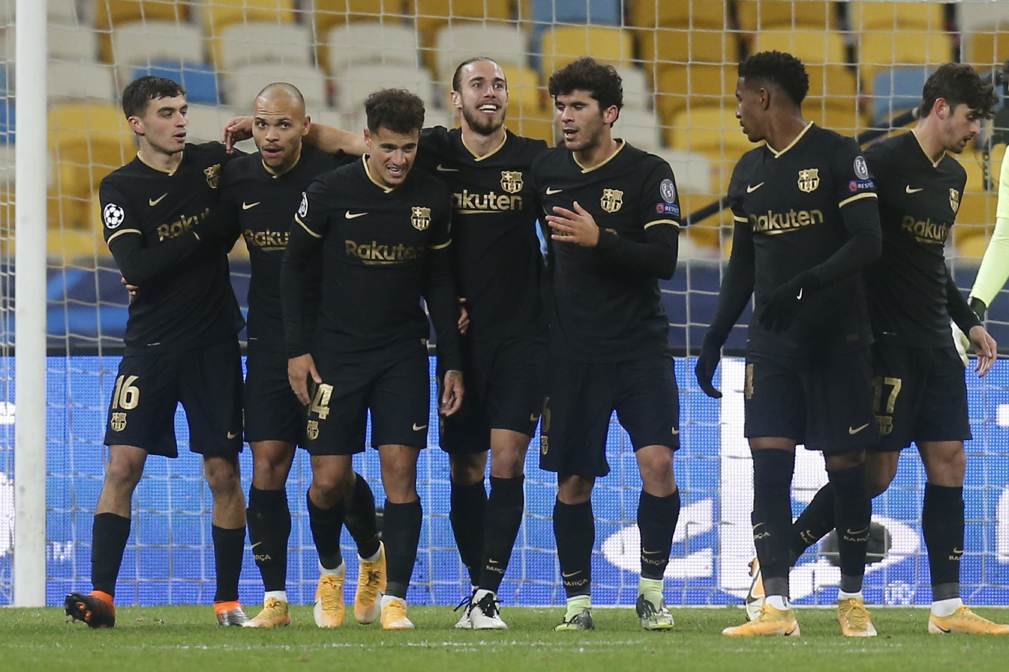 Champions League wrap: Martin Braithwaite bags a brace as Barcelona stay perfect in Europe