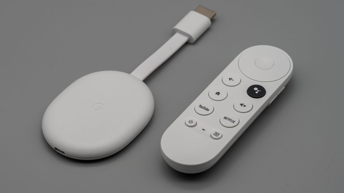 Google Chromecast with Google TV.