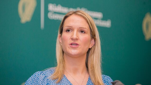 <p>Minister for Justice Helen McEntee told the Dáil that Seamus Woulfe was the best candidate and the only name brought to Cabinet. Picture: Gareth Chaney/Collins</p>