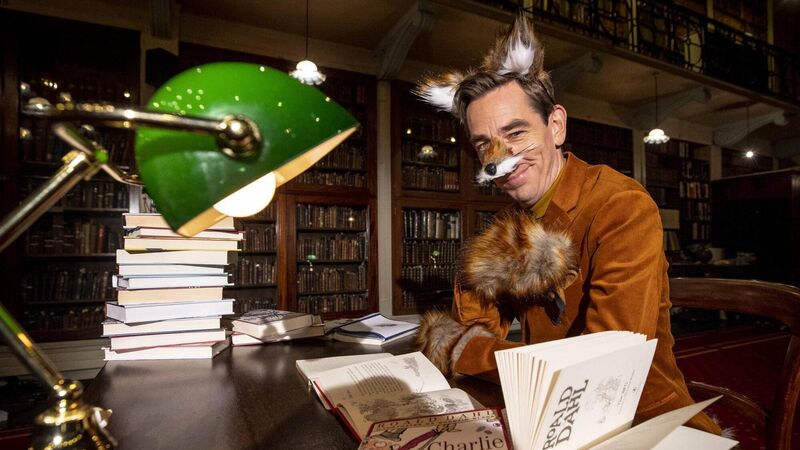RTÉ presenter Ryan Tubridy channelling Fantastic Mr Fox for the opening number of The Late Late Toy Show 2020. Picture: Andres Poveda