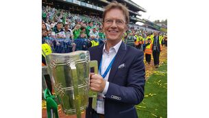 <p>Dave Punch gets his hands on the Liam MacCarthy Cup after Limerick’s All-Ireland SHC final win over Galway in 2018. Punch deals with facts, those that can be delivered instantaneously, bearing in mind the live nature of TV and radio.</p>