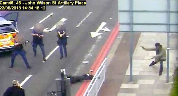 Officer recounts arrest of accused men in Woolwich murder case
